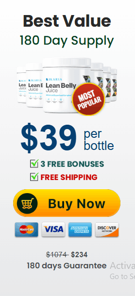 Ikaria lean belly juice  6 Bottles